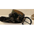 Camo Leather Belt